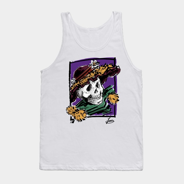 La Calavera Catrina Tank Top by AldosKirin